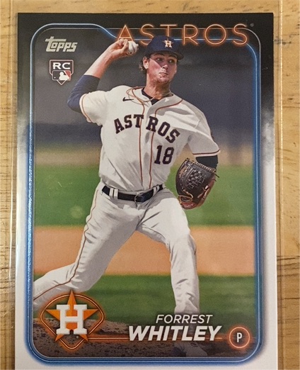 2024 Topps Update #US61 Forrest Whitley — front