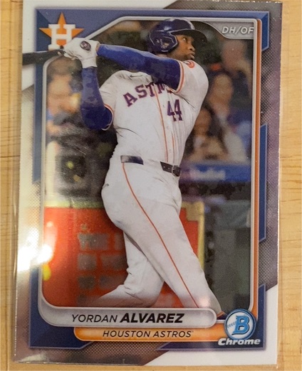 2024 Bowman Chrome #48 Yordan Alvarez — front