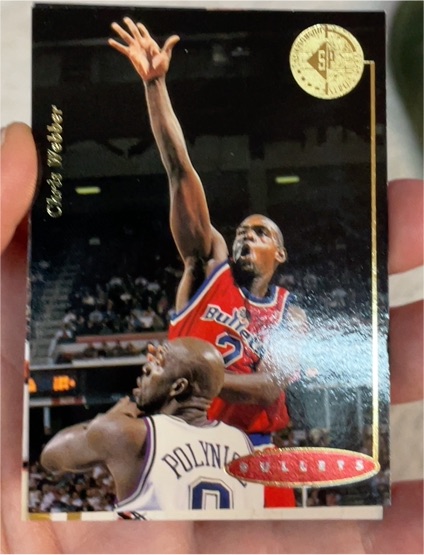 1994-95 SP Championship #135 Chris Webber — front