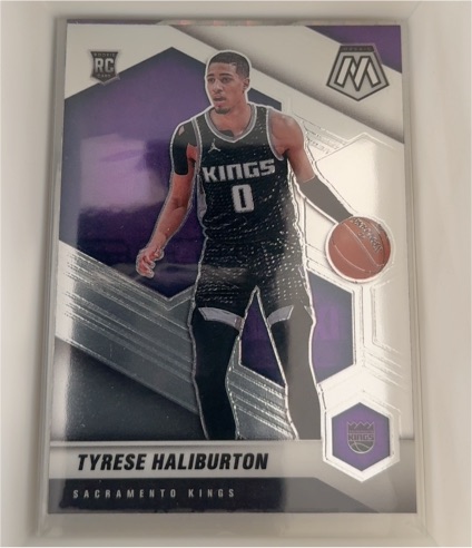 2020-21 Panini Mosaic #204 Tyrese Haliburton — front