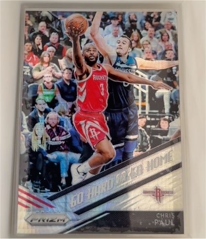 2018-19 Panini Prizm Go Hard or Go Home #10 Chris Paul — front