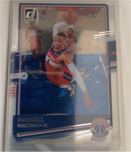 2020-21 Panini Donruss Clearly #45 Russell Westbrook — front