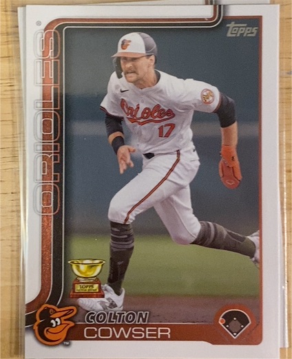 2025 Topps Series 1 #230 Colton Cowser — front