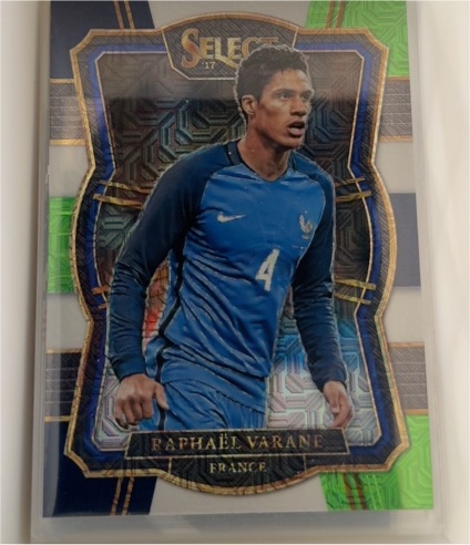 2017-18 Panini Select #186 Raphael Varane — front