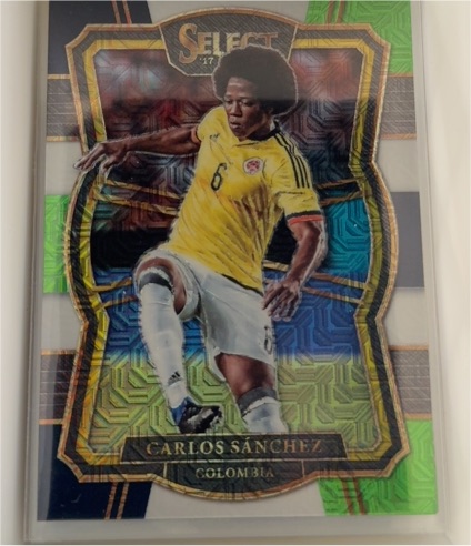 2017-18 Panini Select #121 Carlos Sánchez — front