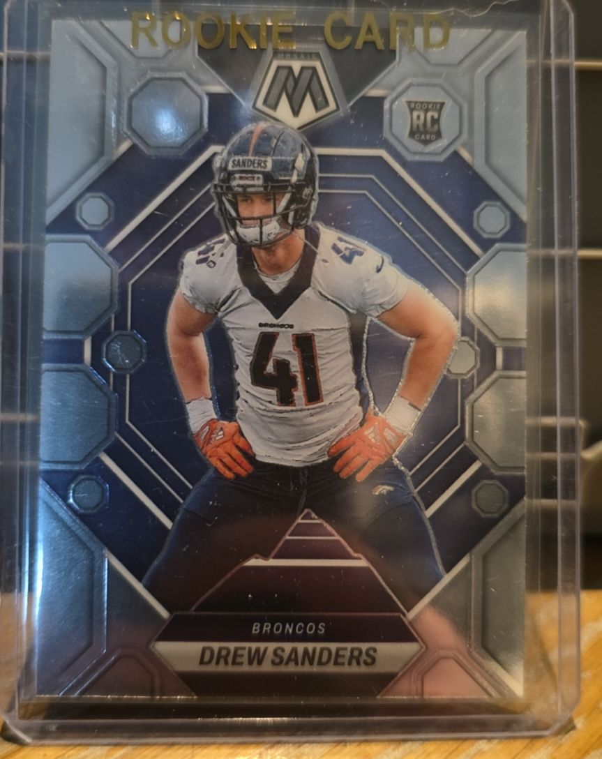 2023 Panini Mosaic #318 Drew Sanders — front