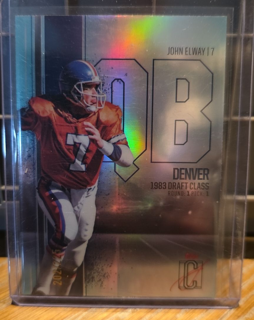 2024 Topps Signature Class #13 John Elway — front