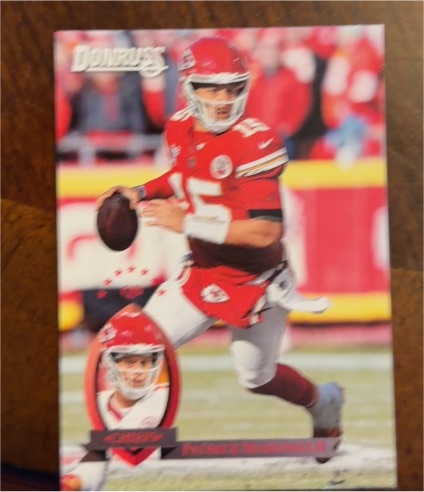2025 Donruss #21 Patrick Mahomes II Retro 1995 — front