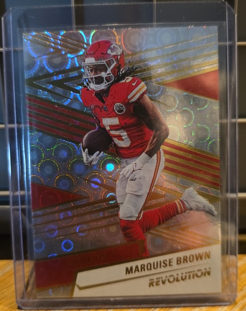 2025 Panini Revolution #192 Marquise Brown — front