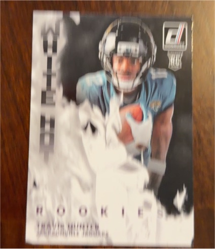 2025 Panini Donruss #5 Travis Hunter White Hot Rookies — front