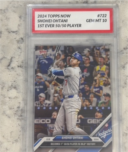 2024 Topps Now #722 Shohei Ohtani — front