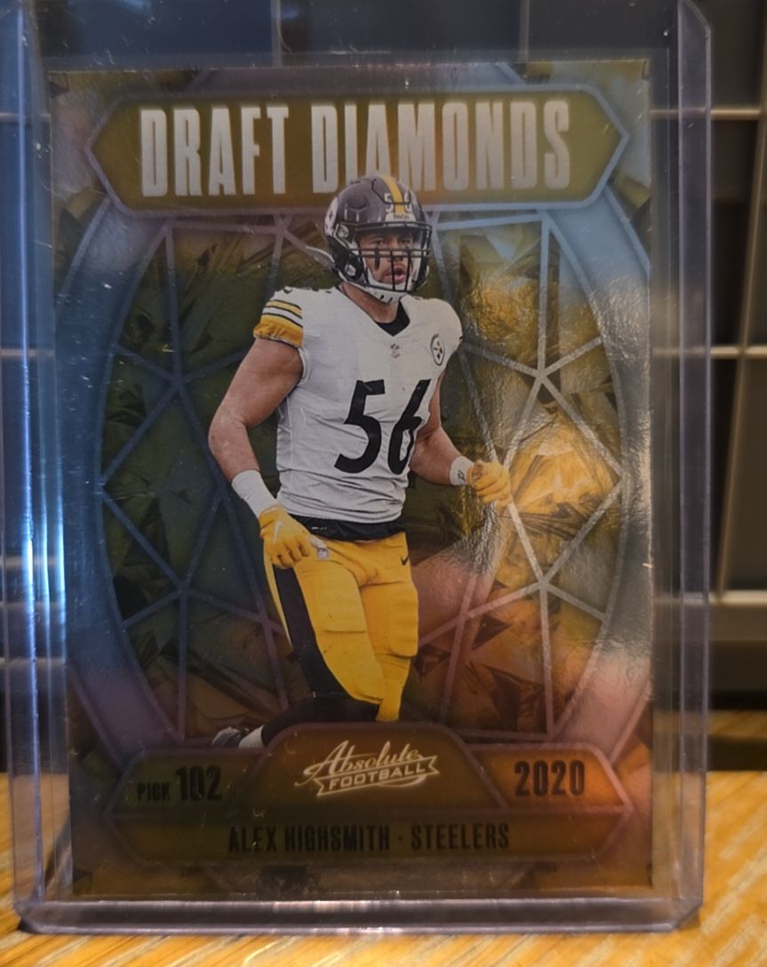 2020 Panini Absolute Draft Diamonds #DD-AHM Alex Highsmith — front