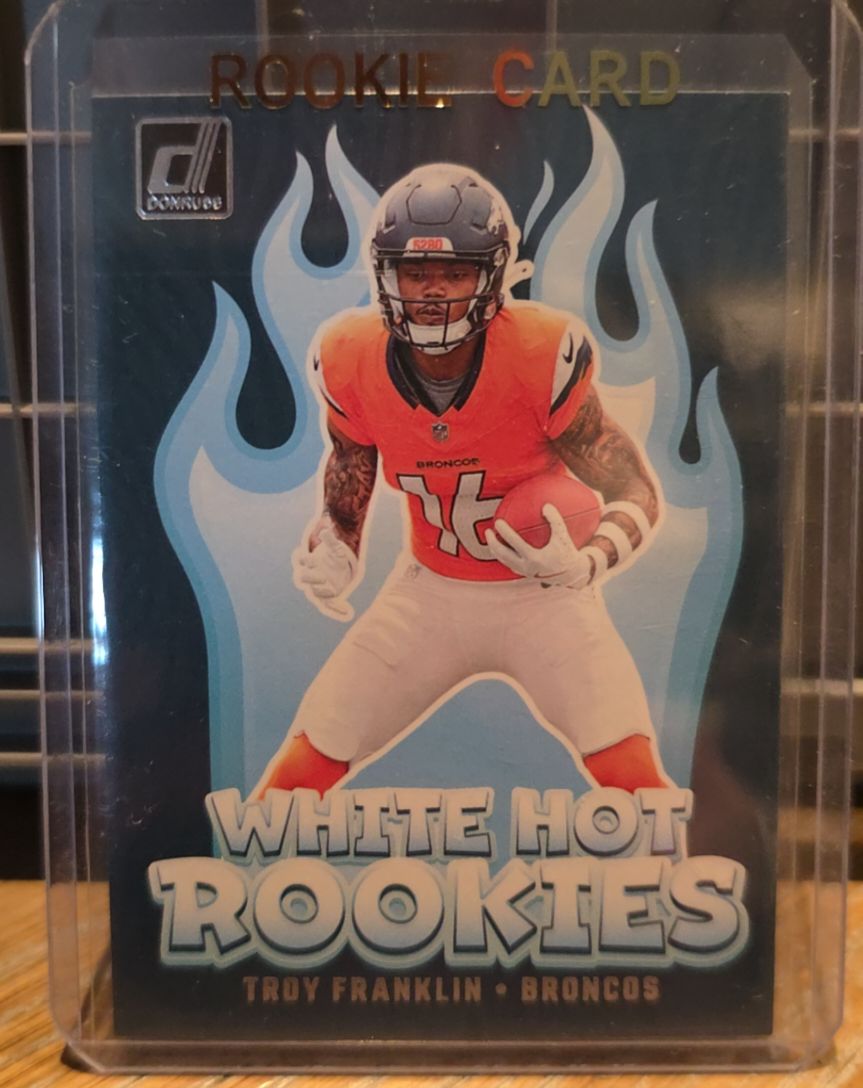 2024 Donruss White Hot Rookies #WH7 Troy Franklin — front