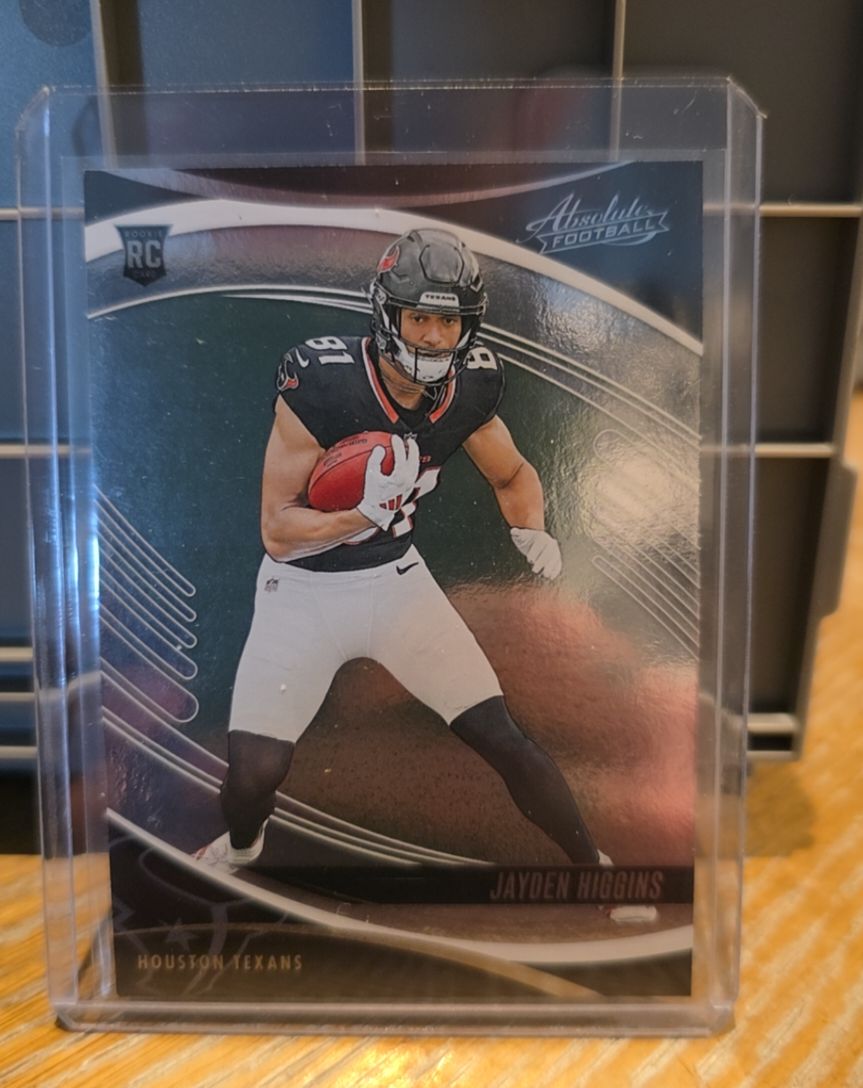 2025 Panini Absolute Football #138 Jayden Higgins — front