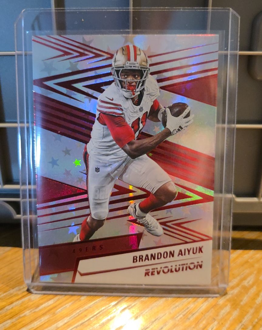 2025 Panini Revolution #119 Brandon Aiyuk — front