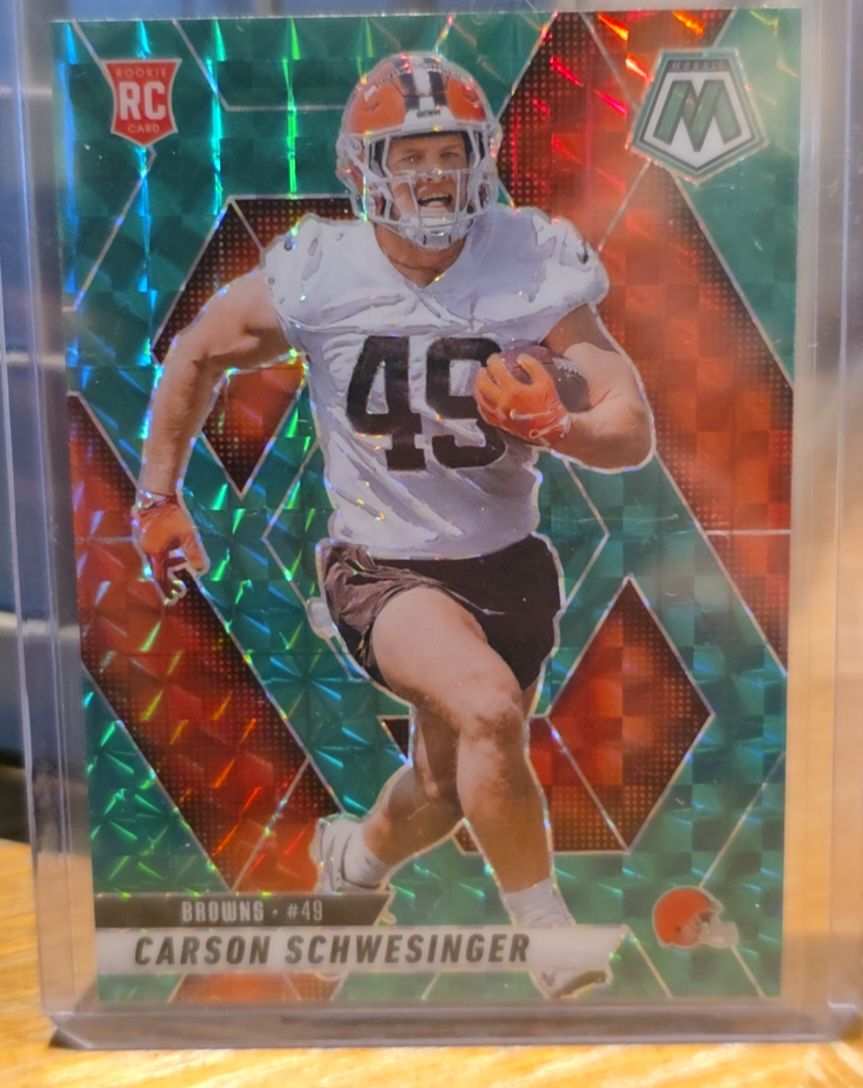 2025 Panini Mosaic #371 Carson Schwesinger — front