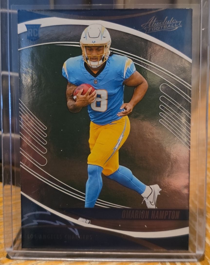 2025 Panini Absolute #166 Omarion Hampton — front