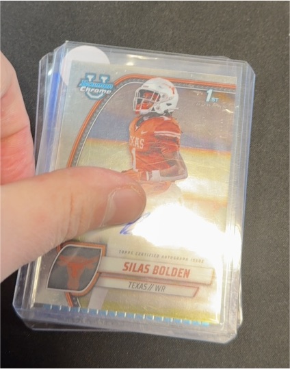 2024 Bowman Chrome University #164 Silas Bolden — front