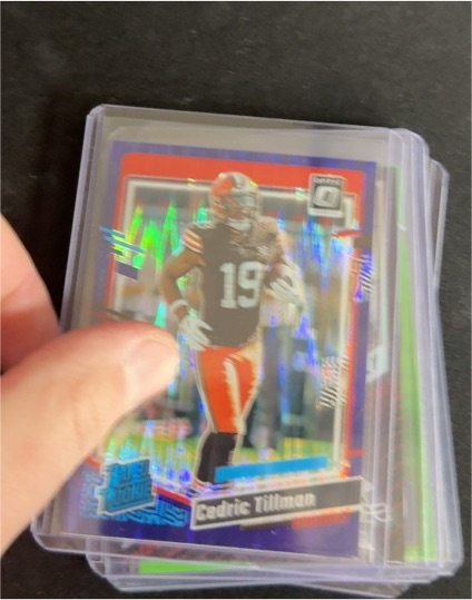 2023 Panini Donruss Optic #224 Cedric Tillman — front