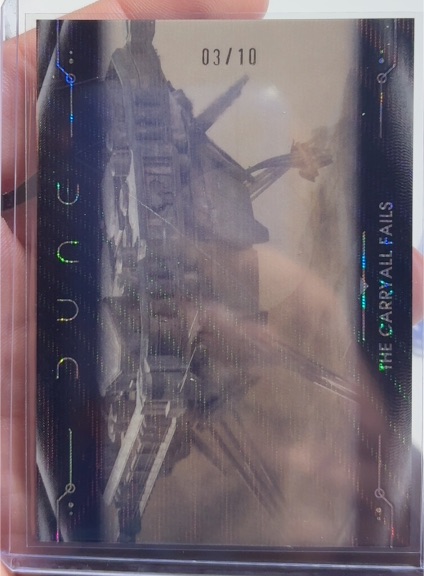 2024 Topps Dune Chrome #54 The Carryall Fails — front