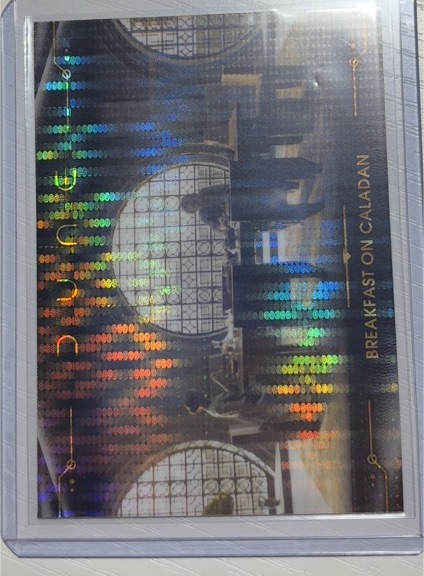 2024 Topps Chrome Dune #38 Breakfast On Caladan Pulsar Refractor — front