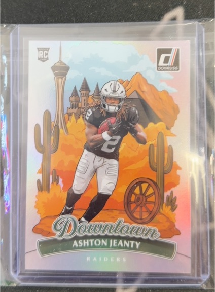 2025 Panini Donruss #11 Ashton Jeanty Downtown — front