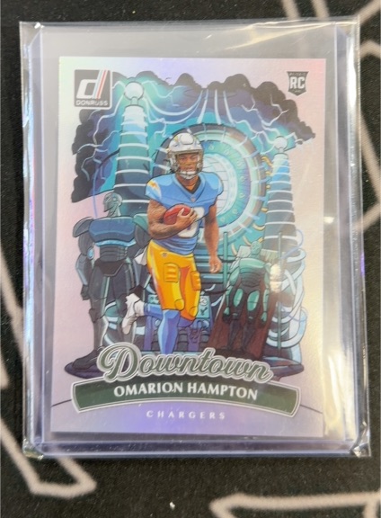 2025 Panini Donruss #16 Omarion Hampton Downtown — front