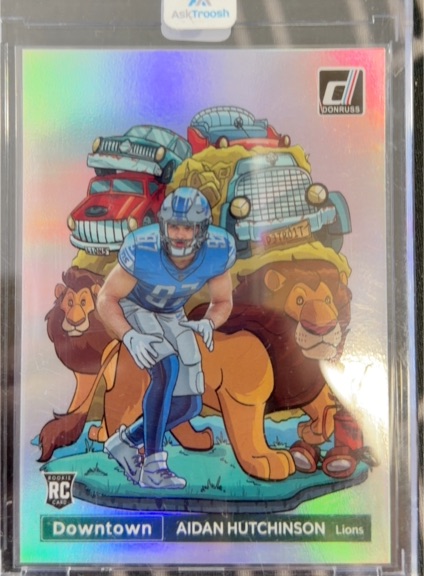 2024 Donruss Downtown #DT-7 Aidan Hutchinson — front