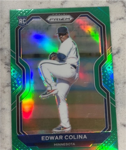 2021 Panini Prizm #51 Edwar Colina — front
