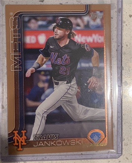 2025 Topps Update #US74 Travis Jankowski — front