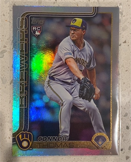 2025 Topps Update #US63 Connor Thomas — front