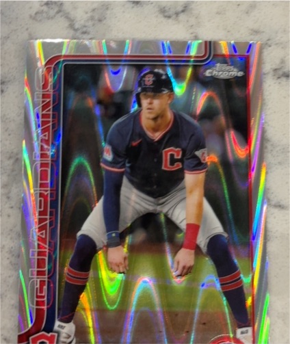 2025 Topps Chrome #32 Nolan Jones — front