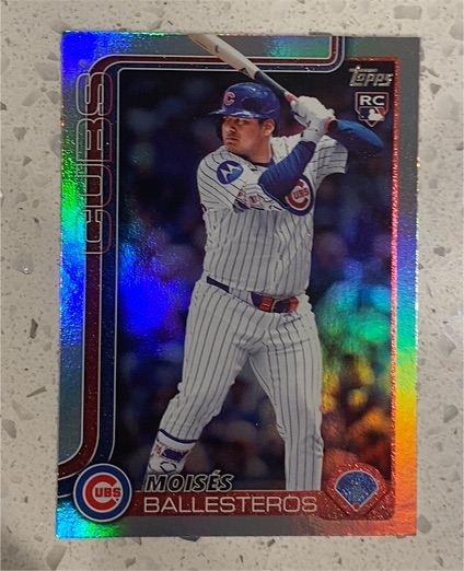 2025 Topps Update #US262 Moisés Ballesteros — front