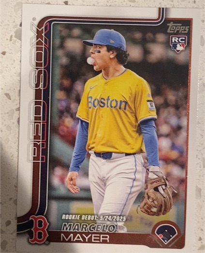 2025 Topps Update Series #US276 Marcelo Mayer — front