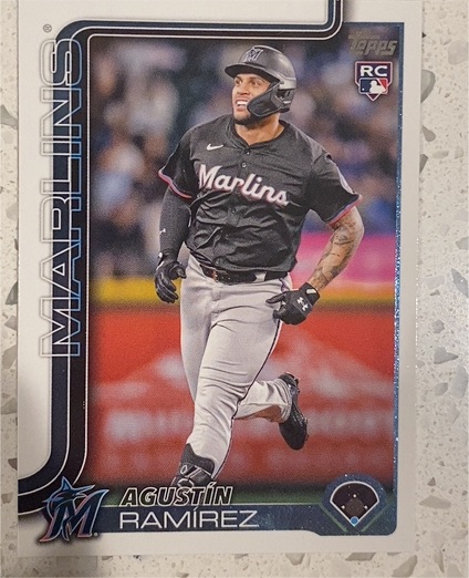 2025 Topps Update #US11 Agustin Ramirez — front