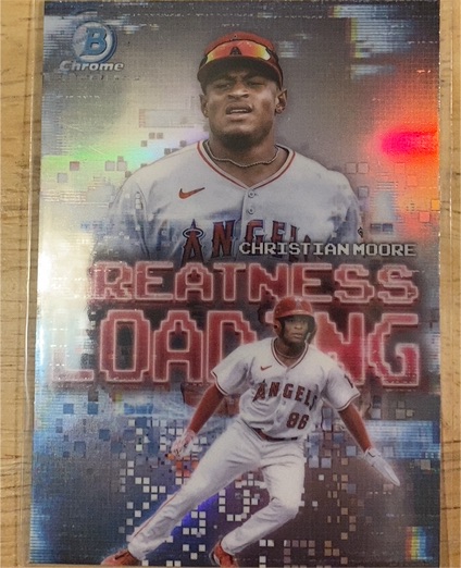 2025 Bowman Chrome #GL-19 Christian Moore — front