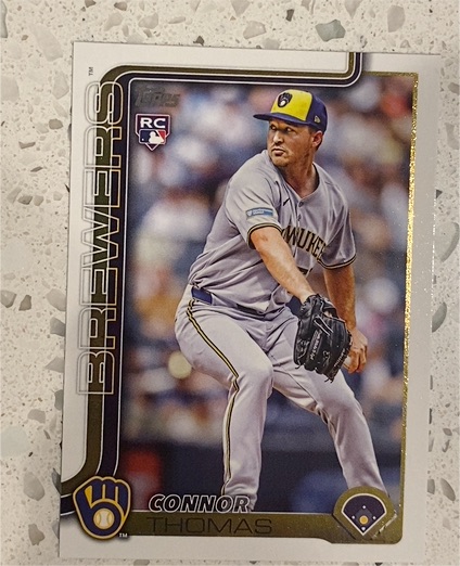 2025 Topps Update Series #US63 Connor Thomas — front