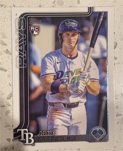 2025 Topps Update #US306 Jake Mangum — front