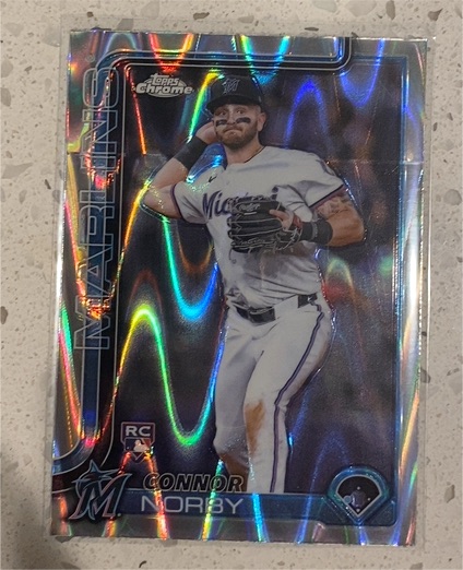 2025 Topps Chrome #199 Connor Norby — front