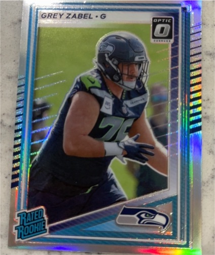 2025 Donruss Optic #366 Grey Zabel — front