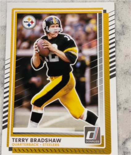 2025 Donruss #280 Terry Bradshaw Pittsburgh Steelers — front