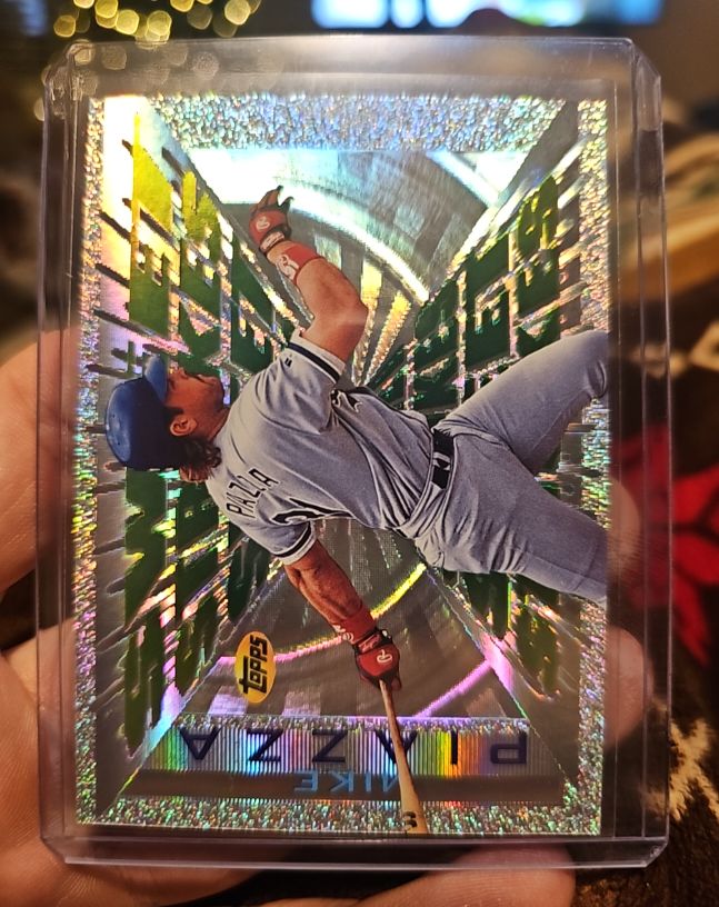 1993 Topps Finest #1 Mike Piazza — front