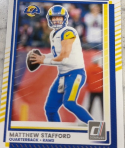 2025 Donruss #296 Matthew Stafford — front