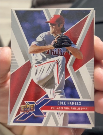 2008 Upper Deck X #74 Cole Hamels — front