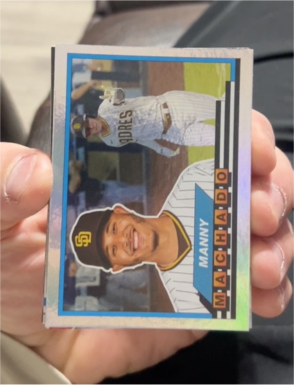 2021 Topps Archives #89BF-20 Manny Machado — front