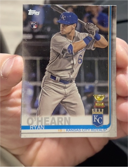 2019 Topps #53 Ryan O'Hearn Kansas City Royals — front