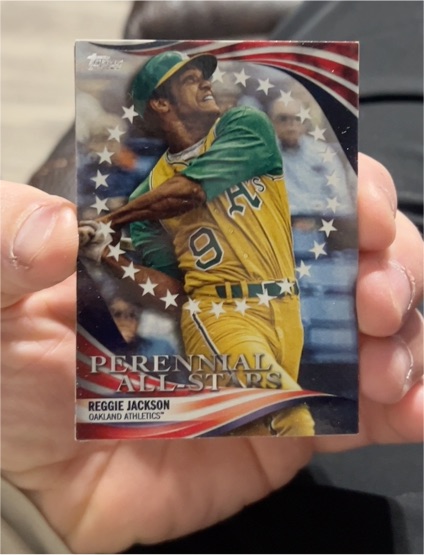 2019 Topps Update Perennial All-Stars #PAS-4 Reggie Jackson — front