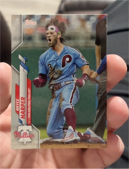 2020 Topps Series 1 #250 Bryce Harper — front