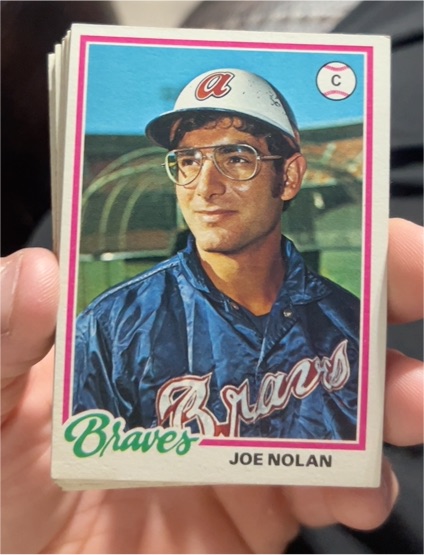 1978 Topps #617 Joe Nolan — front