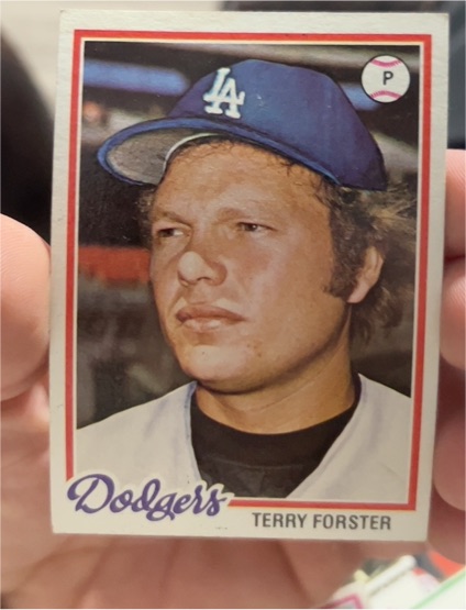 1978 Topps #347 Terry Forster — front